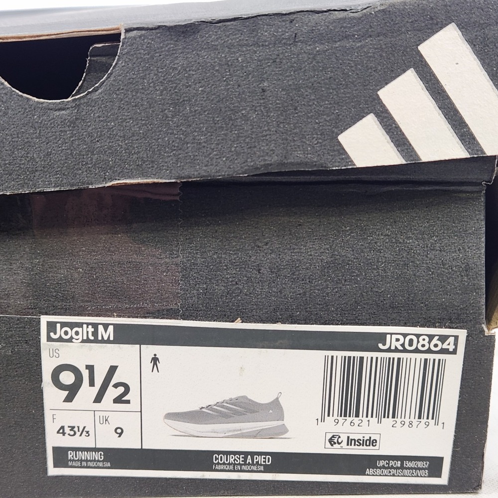 Adidas JogIt M Running Shoes Mens Size 9.5 Grey Lightmotion Athletic Sneakers - Picture 8 of 8
